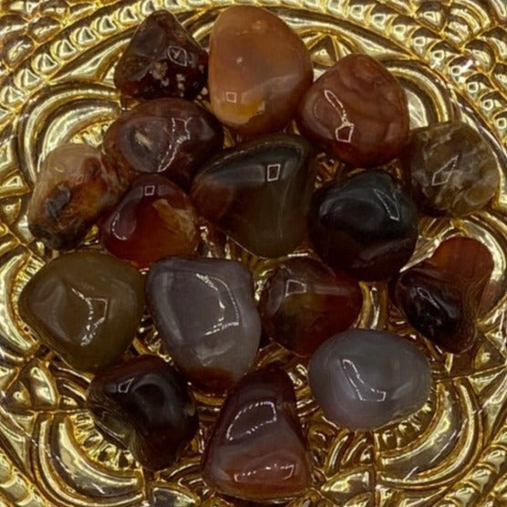 Carnelian Tumblestones - Vitality & Courage BD Crystals