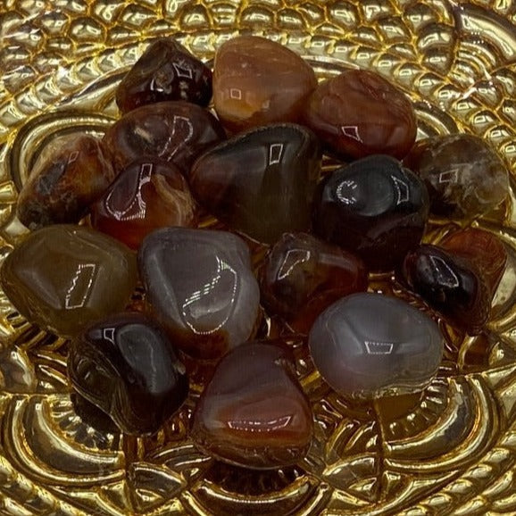 Carnelian Tumblestones - Vitality & Courage BD Crystals