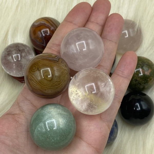 Crystal Gemstone Spheres BD Crystals