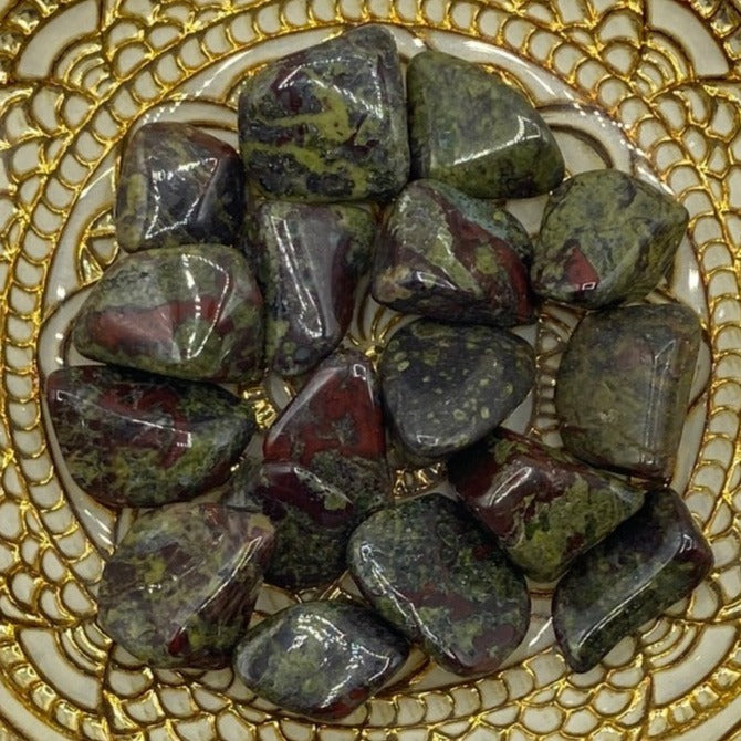 Dragon's Blood Tumblestones - Vitality & Courage BD Crystals