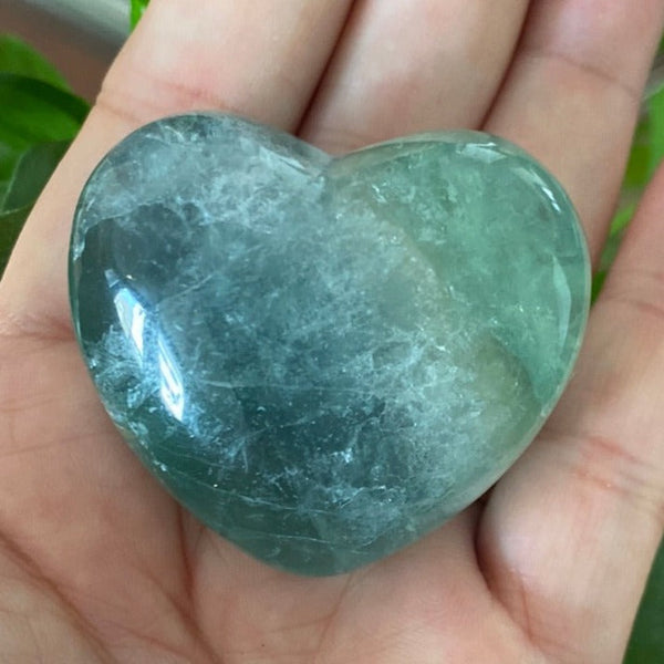 Fluorite Heart - Intuition & Protection BD Crystals