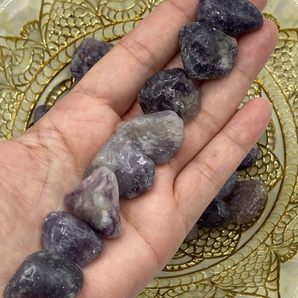 Lepidolite Tumblestones BD Crystals