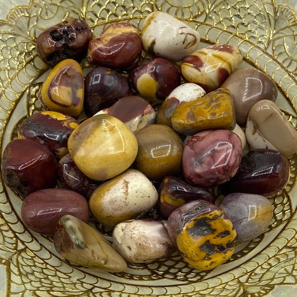 Mookaite Tumblestones - Ancestrality & Vitality BD Crystals