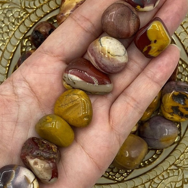 Mookaite Tumblestones - Ancestrality & Vitality BD Crystals