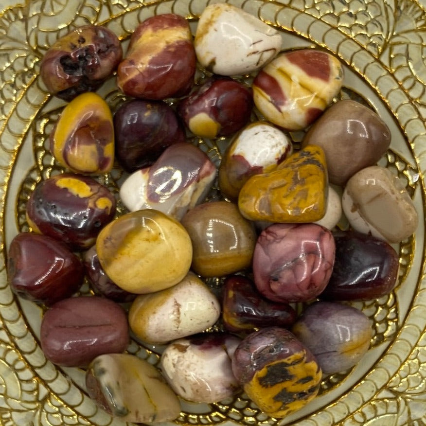 Mookaite Tumblestones - Ancestrality & Vitality BD Crystals