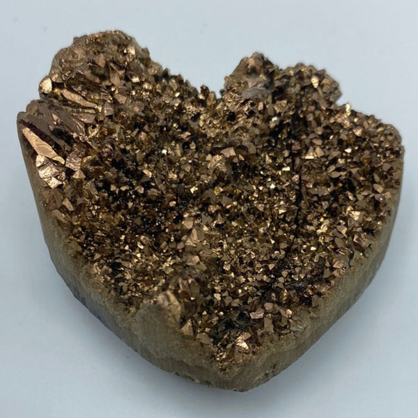 Mystic Druzy Titanium Coated Heart BD Crystals