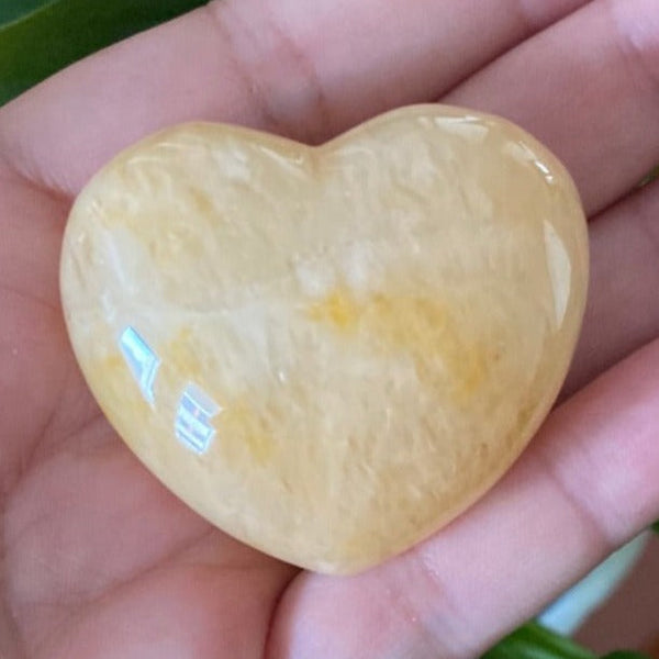 Peach Aventurine Heart BD Crystals