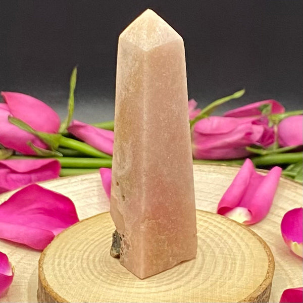 Pink Amethyst Obelisk - Emotional Healing & Wisdom BD Crystals