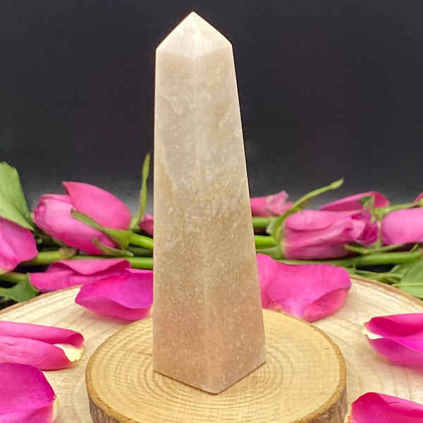 Pink Amethyst Obelisk - Emotional Healing & Wisdom BD Crystals