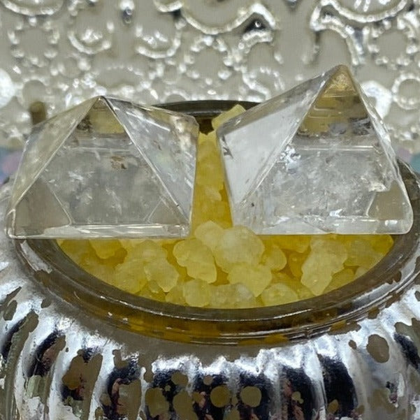 Quartz Pyramid - Intuition & Wisdom BD Crystals