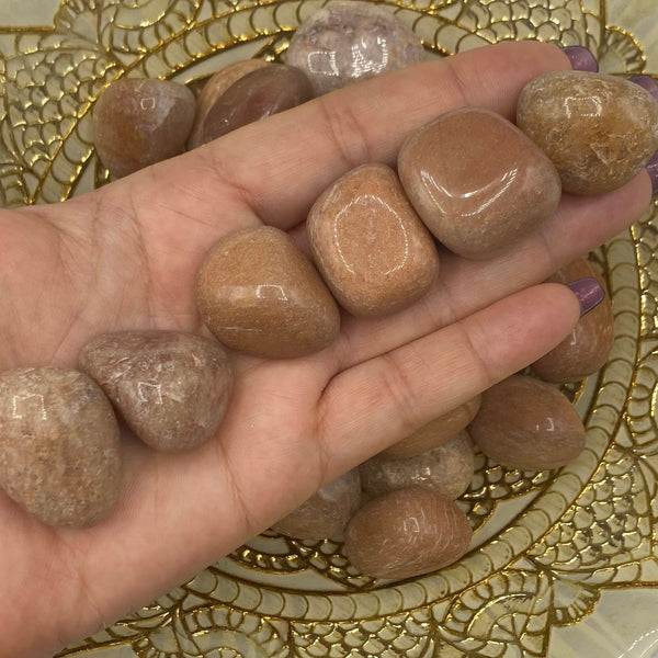 Red Aventurine Tumblestones BD Crystals