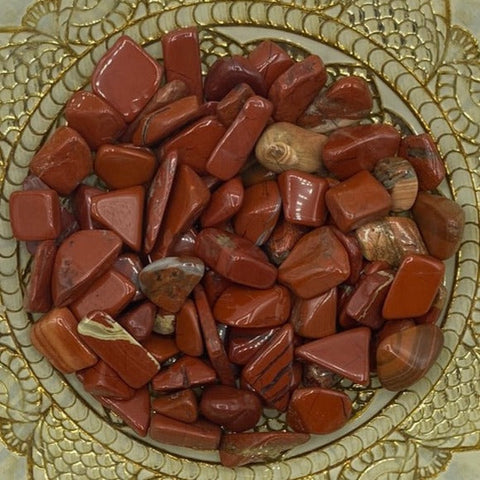 Red Jasper Tumblestones - Vitality & Protection BD Crystals