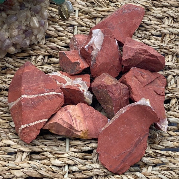 Rough Red Jasper - Vitality & Protection BD Crystals