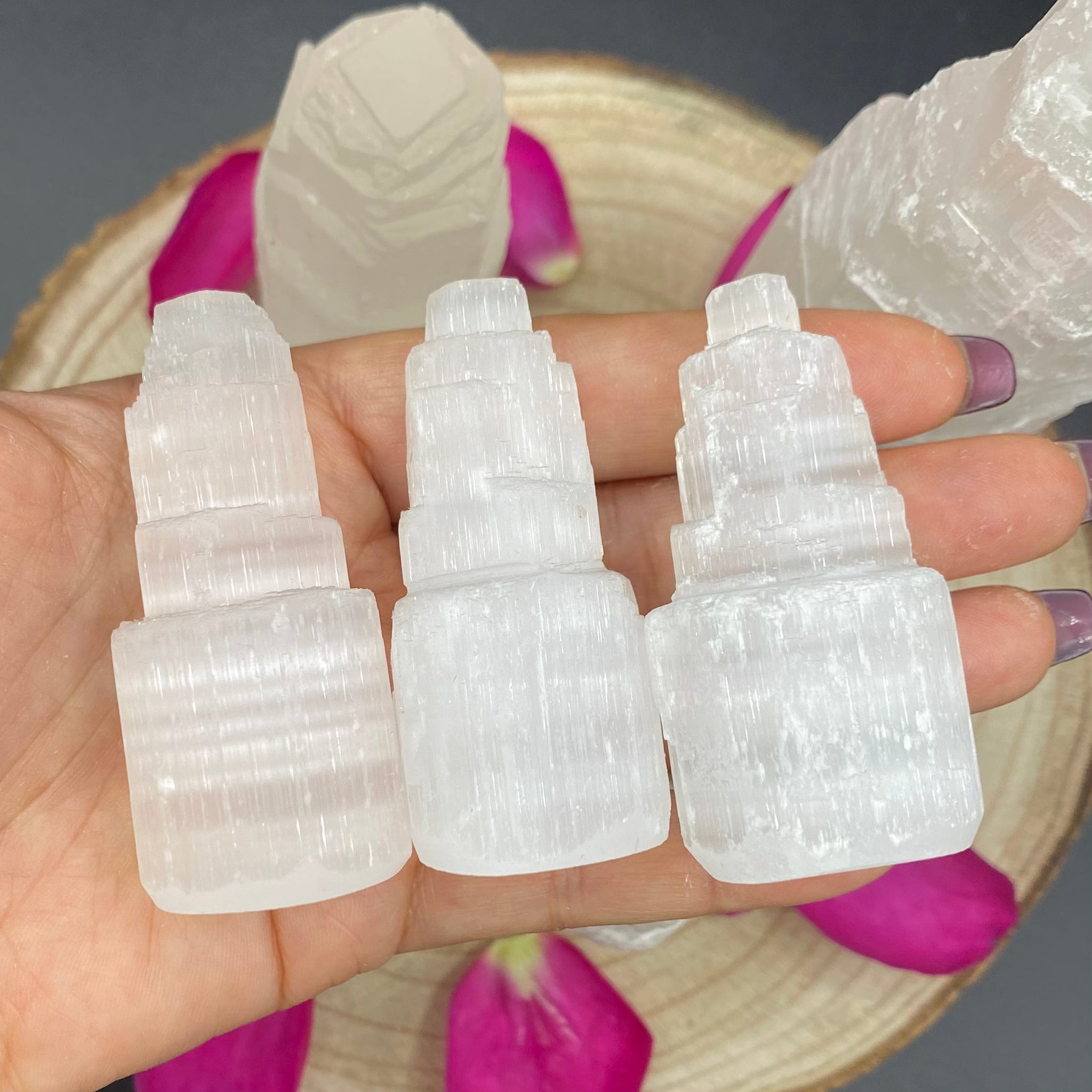 Selenite Skyscraper - Cleansing & Purification BD Crystals