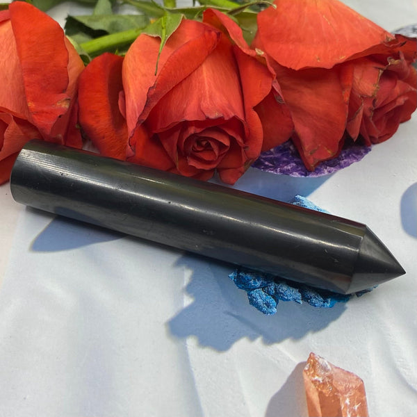 Shungite Massage Pencil Wand - Stone of Life & Transmutation BD Crystals