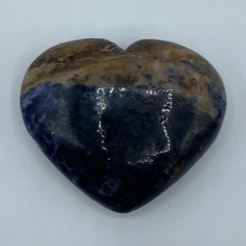 Sodalite Heart - Wisdom & Guidance BD Crystals