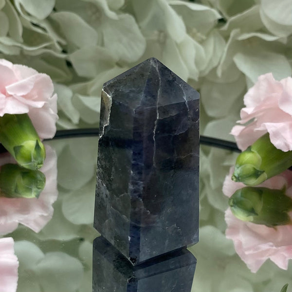 Iolite (Water Saphire) Obelisk - Psychic Abilities & Self-Awareness