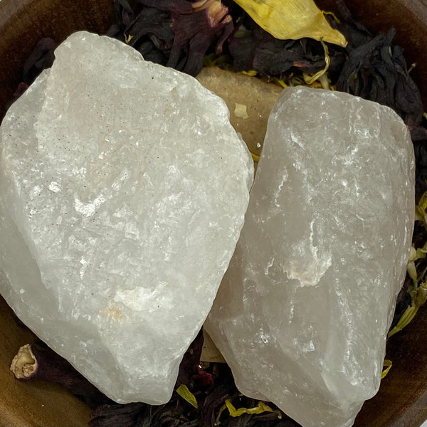 Rough White Quartz - Intuition & Wisdom