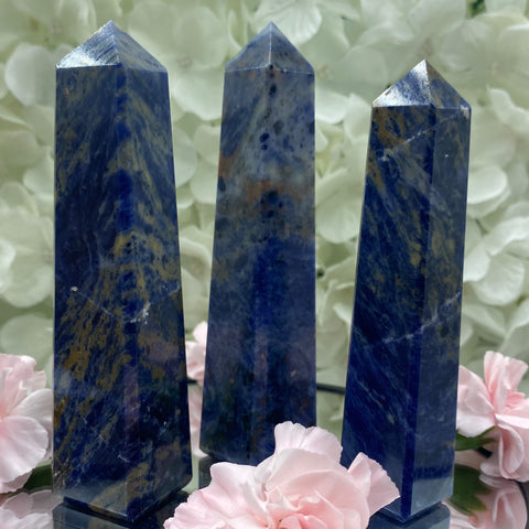 Sodalite Obelisk - Wisdom & Guidance