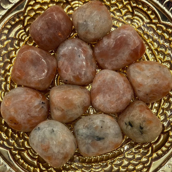 Sunstone Tumblestones - Personal Magnetism & Success