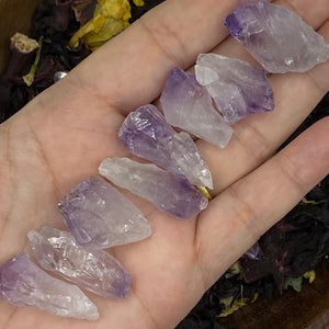 Rough Amethyst Tiny Point - Spirituality & Transmutation