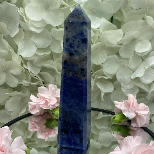 Sodalite Obelisk - Wisdom & Guidance