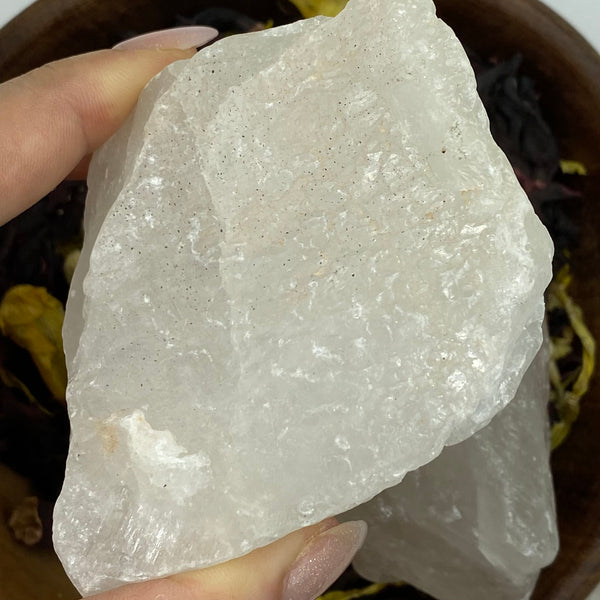 Rough White Quartz - Intuition & Wisdom